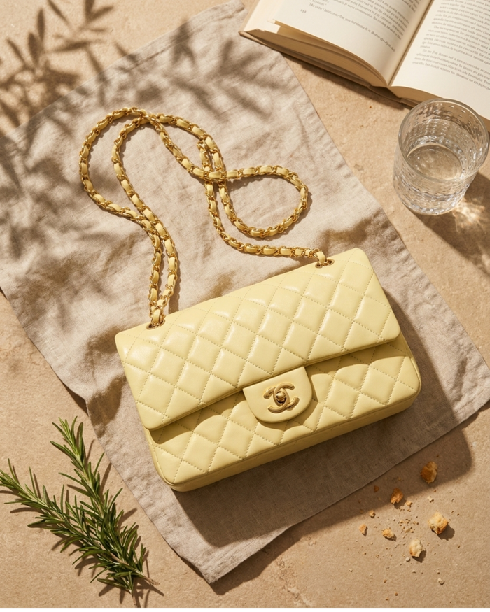 Quilted Flap Bag